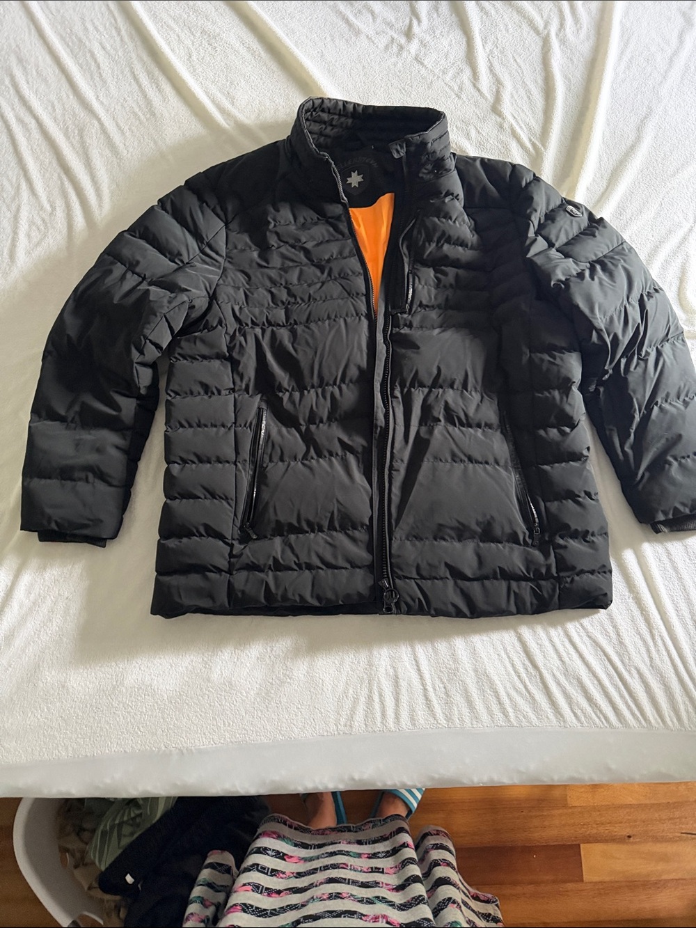 Men’s Wellensteyn Winter jacket, black, Sz 3XL